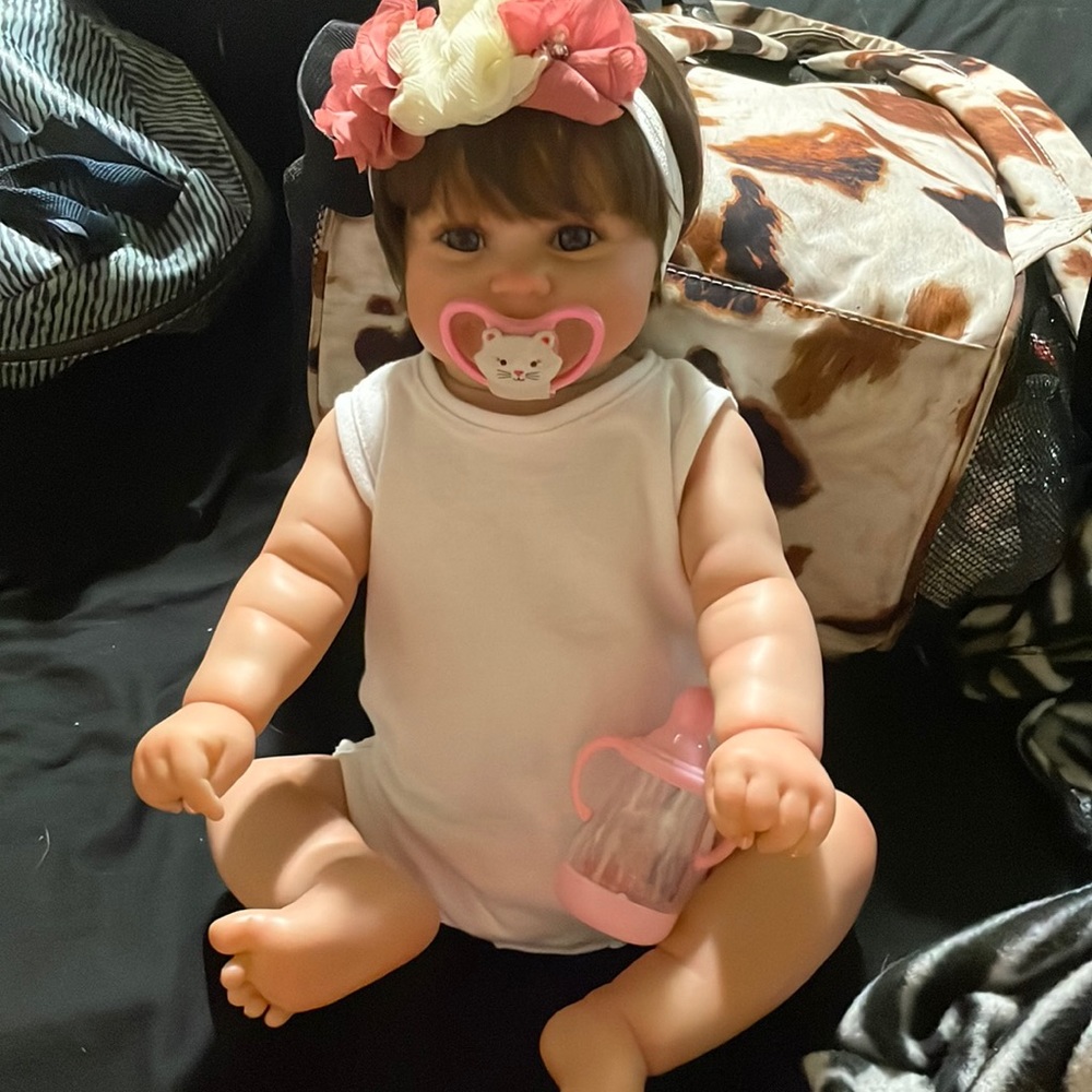 Waterproof silicone baby girl